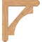 Ekena Millwork Westlake Craftsman Smooth Bracket w/ Offset Brace, Western Red Cedar, 7 1/2"W x 36"D x 40"H BKT0806X36X40WTL04SWR - alternate 4